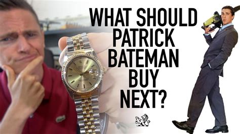 patrick bateman rolex problems.